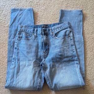 J.Crew Mechantile Straight Leg Denim Jeans size 28 W 32 L